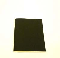 Carnet noir / Exercise book S, black