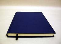 Livre M bleu / Book M, blue