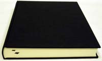 Grand livre d'or, noir / Guestbook L, black